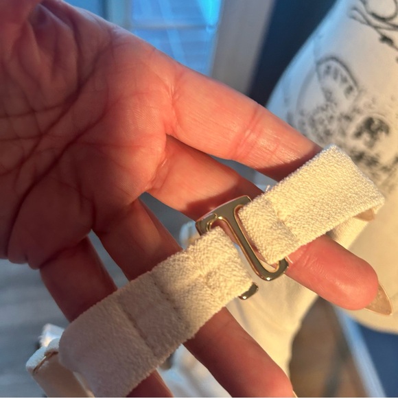 SAME Los Angeles animal print Chain One Piece (Faux Suede Cream) swimsuit - Picture 6 of 16